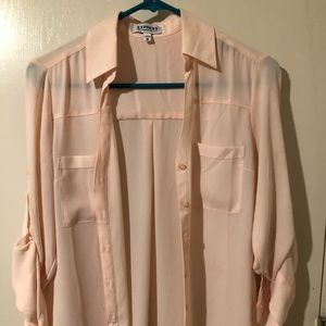 Pale pink Express Portofino shirt